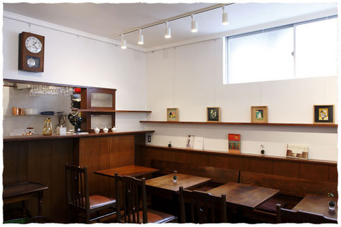 Suzunoki Cafeの店内